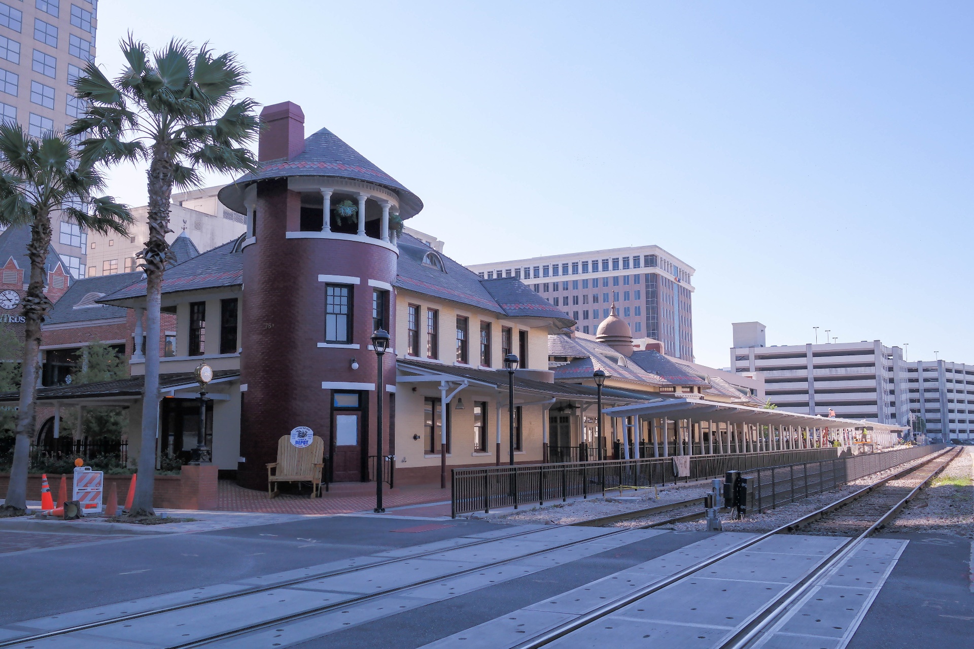 Old Orlando Railroad Depot — historic landmark in downtown Orlando