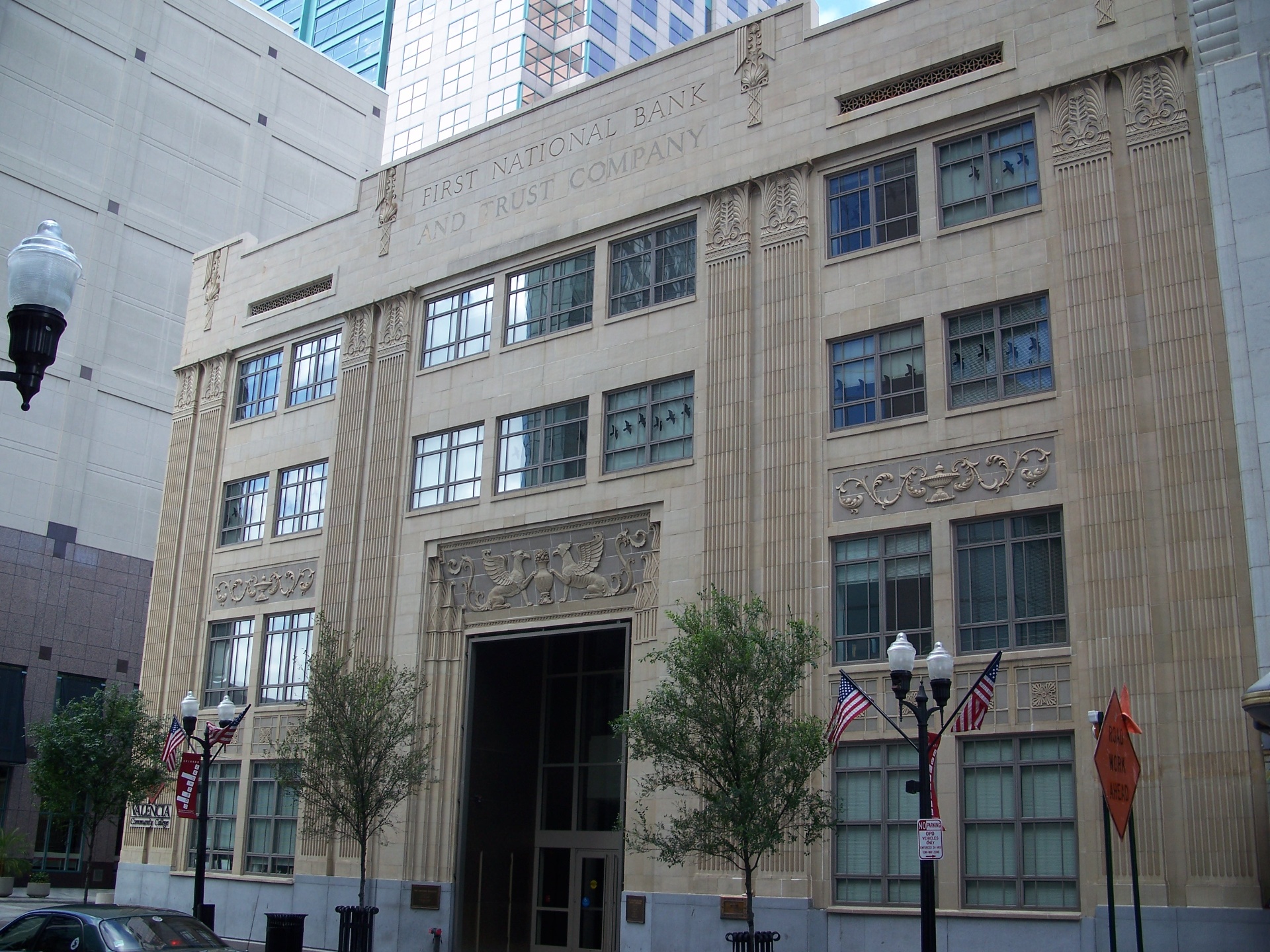 First National Bank Building — historic landmark in downtown Orlando